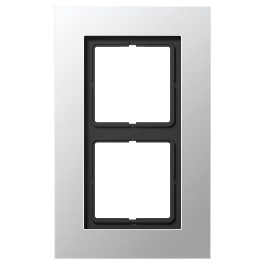 Afdekraam aluminium 2-voudig LS-plus