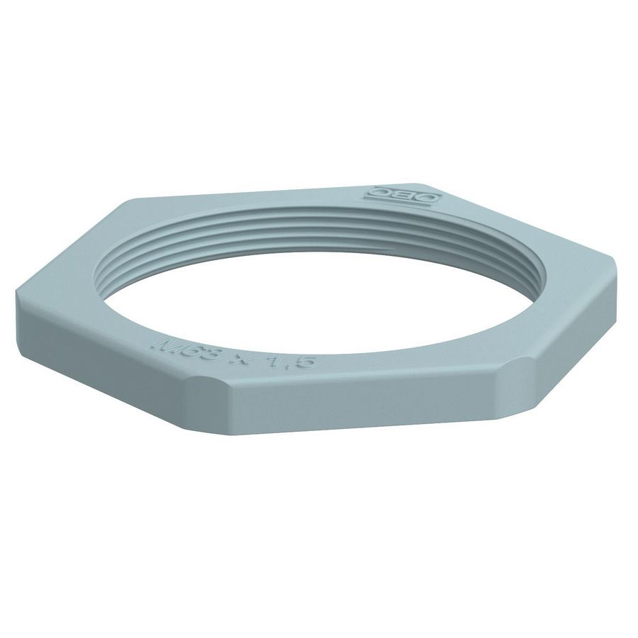 Wartelmoer M63 polyam zilvergrijs RAL 7001 VVE=25