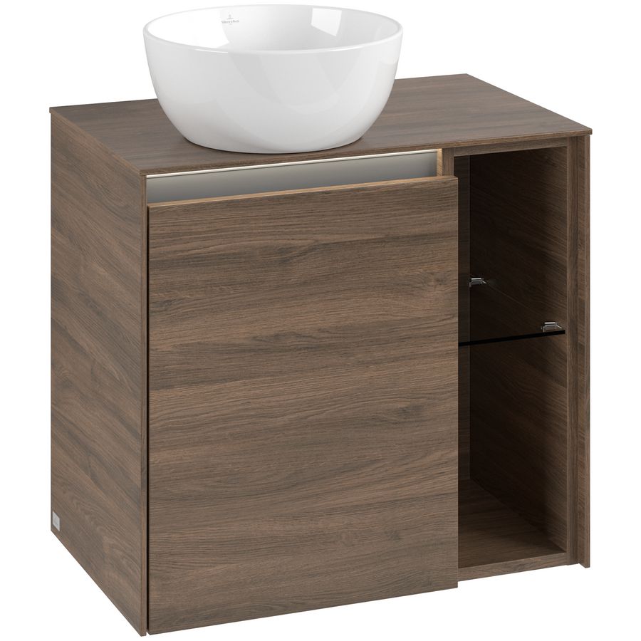 Wastafelonderkast Collaro 600x548x380mm Ariz.Oak C152B0VH