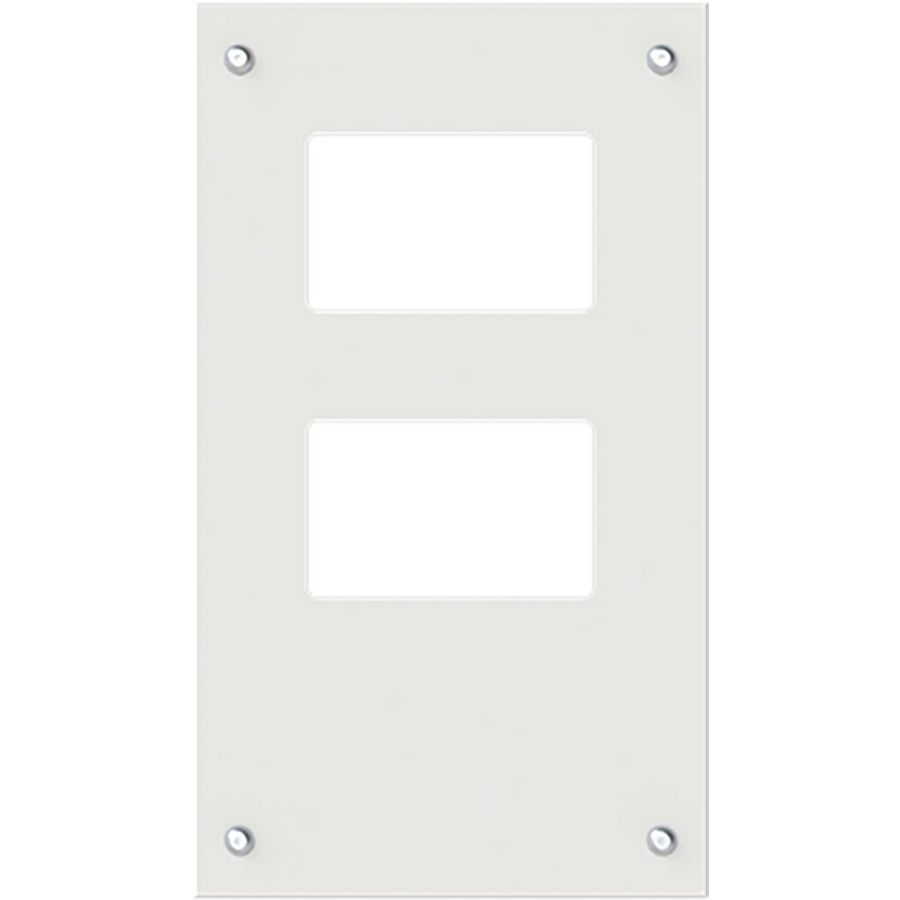 Dakplaat t.b.v 2x TZ kabelinvoerpl. BxD 360x625mm