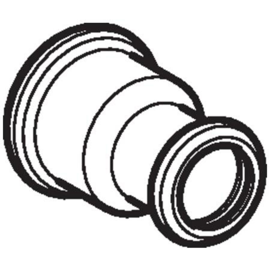 Perssok verlopend MAPRESS koper (brons) 15x16mm 2 x pers VVE=5