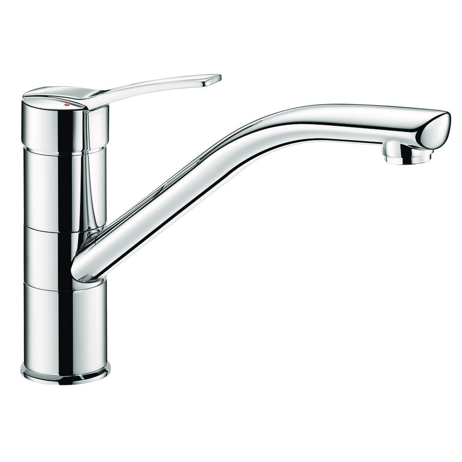 Spoeltafelmengkraan draaibare uitl H.155 L.230 volle gr