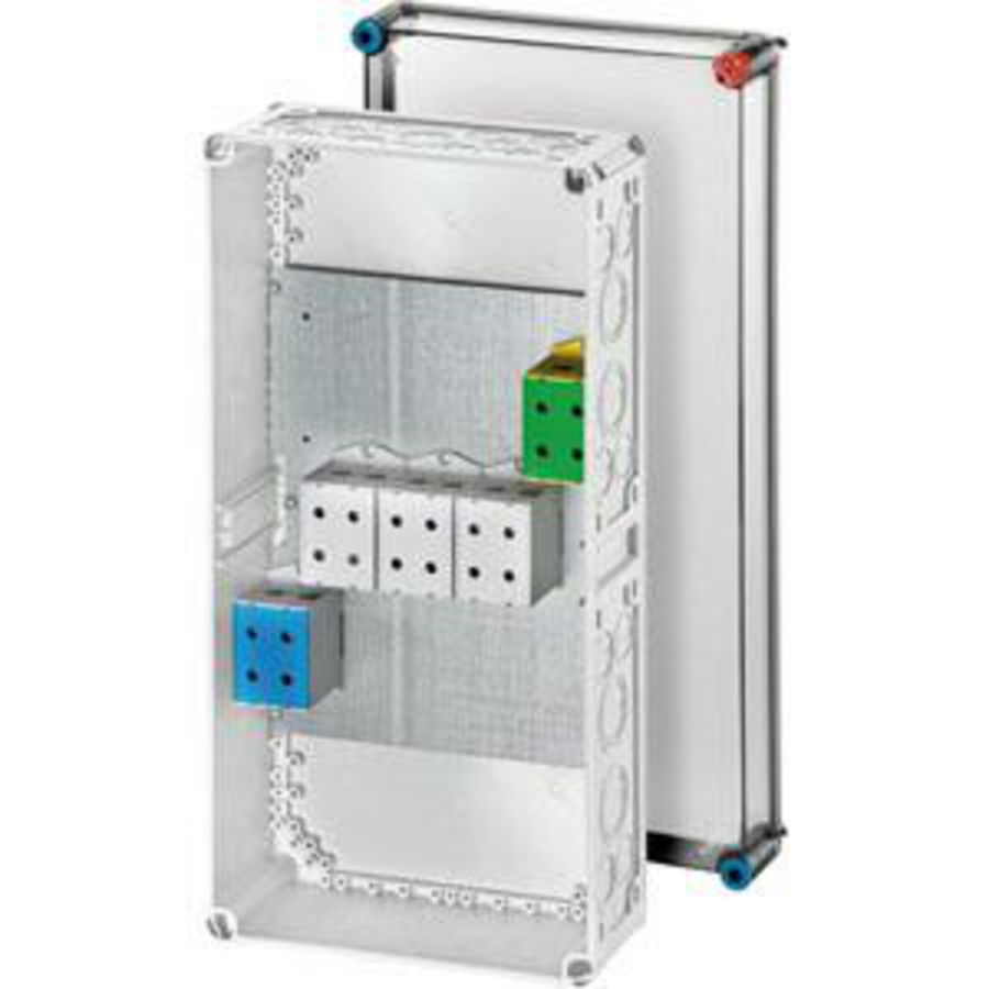 Kabeldoos IP65 BM4 4x 35-240 mm2 Cu/Alu 5 polig Grijs