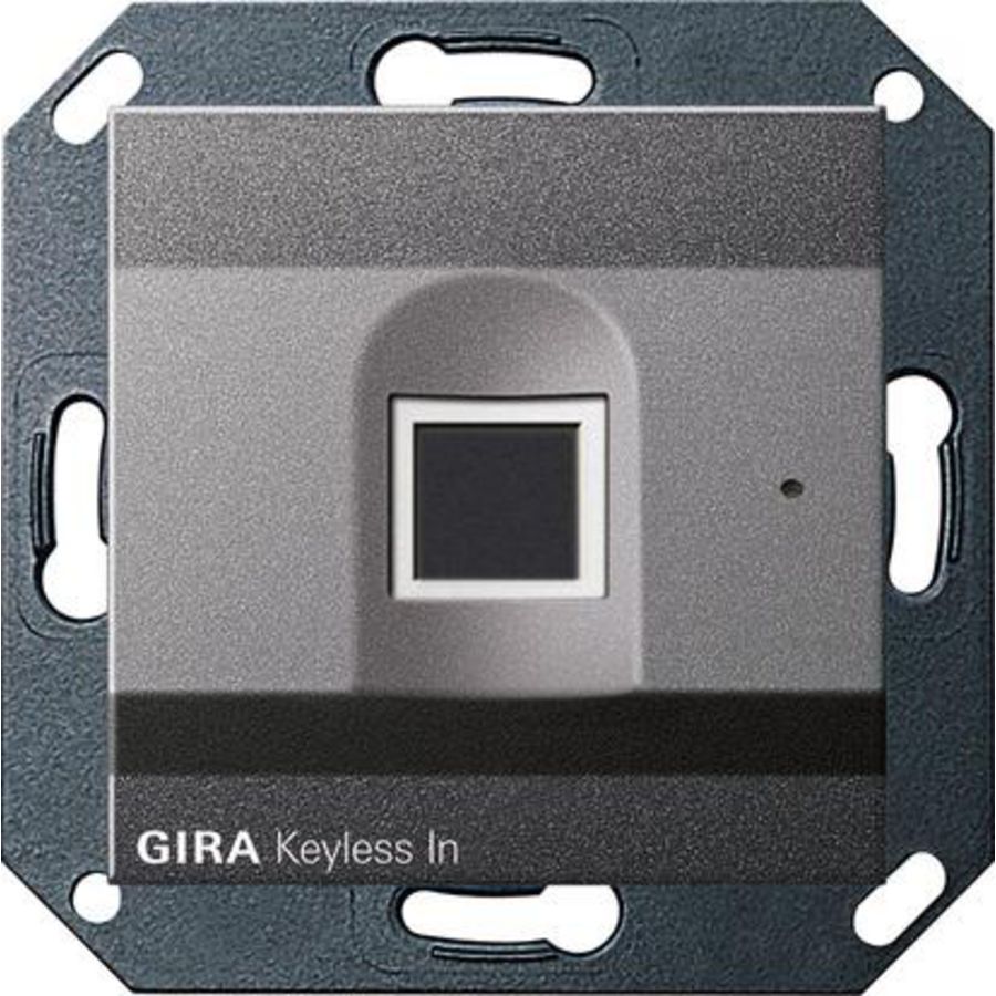 Gira Keyless In Fingerprint-leeseenh. System 55 antraciet