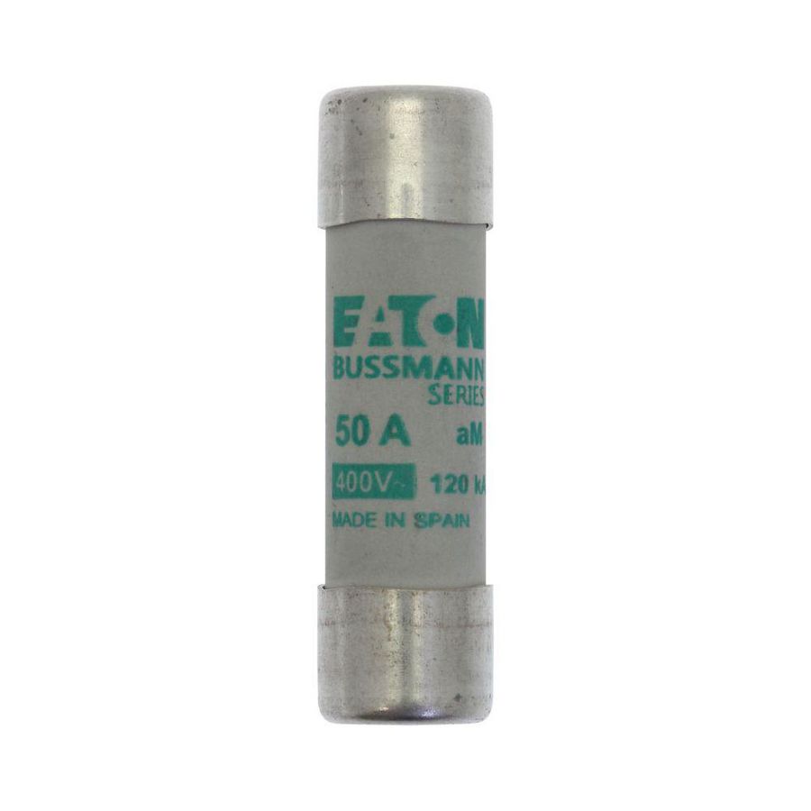 Zekering laagspanning 50A AC 400V 14x51 aM met slagp VVE=10