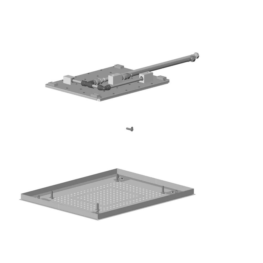 Ombouwset v. combinatie BIG RAIN RVS 90110211304-85