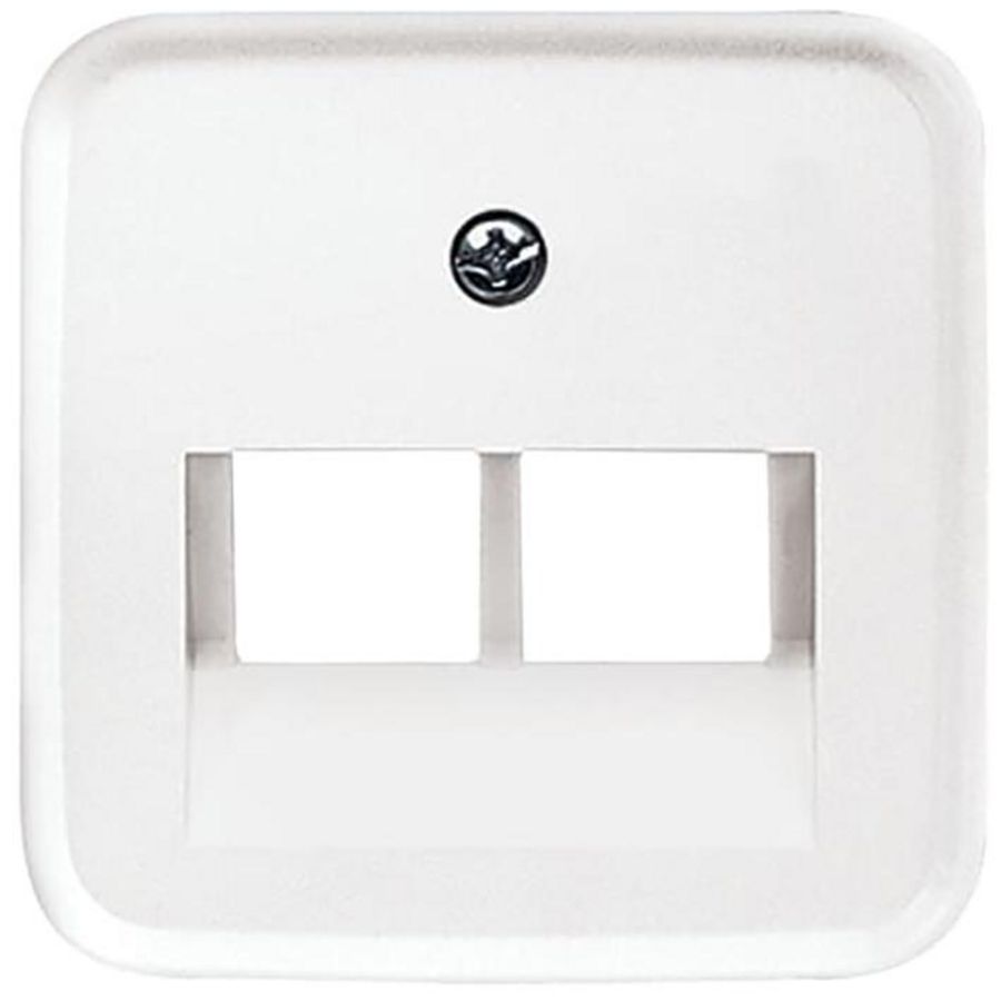 Centraalplaat voor datadoos 2 x RJ45 R-alpin