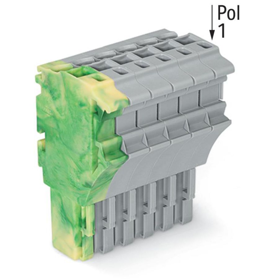 1-draads FE steker 4mm² 2022-106/000-037 VVE=50