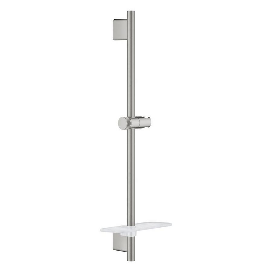 Rainshower SmartActive glijstang 600mm Supersteel met zeepschaal Grohe