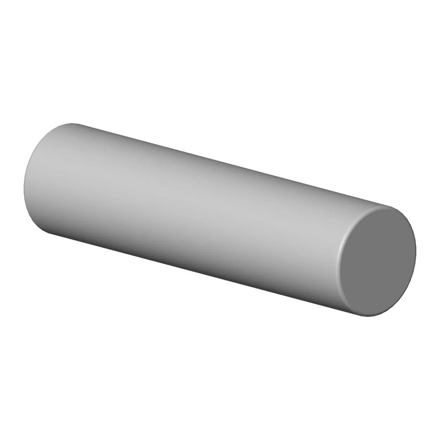 Greep 14x55mm Mat Zwart