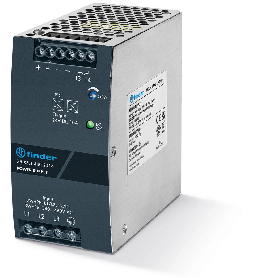 FIN VOEDING 10A 24VDC 240W
