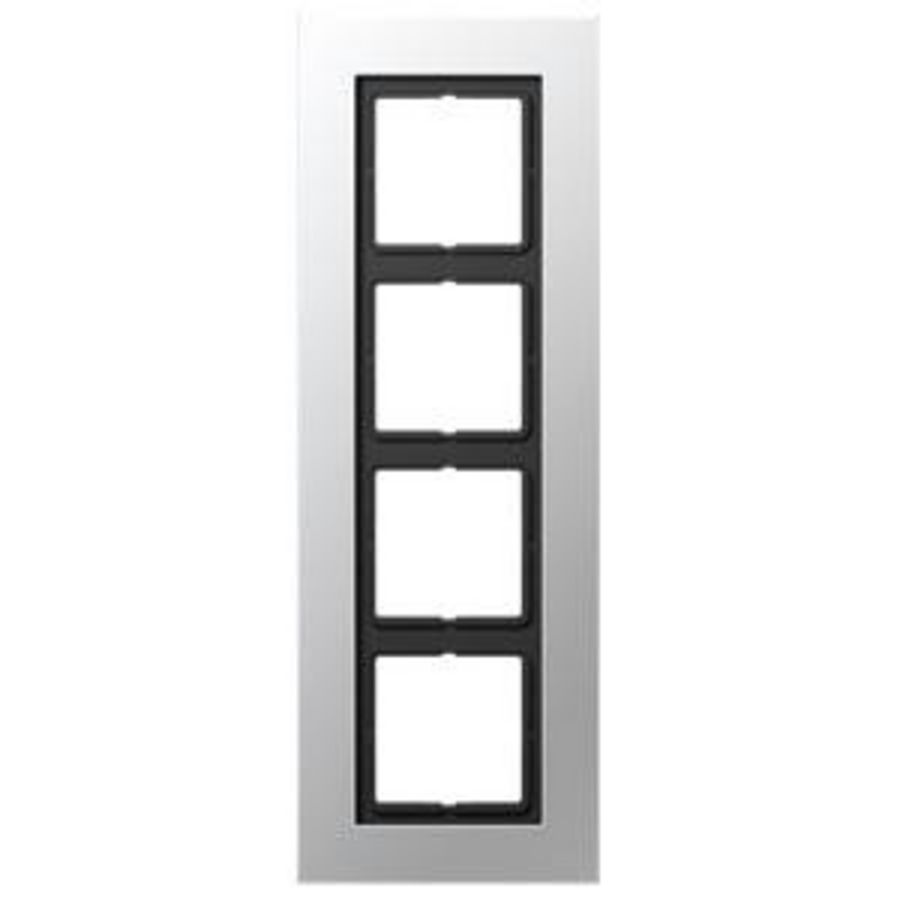 Afdekraam aluminium 4-voudig LS-plus