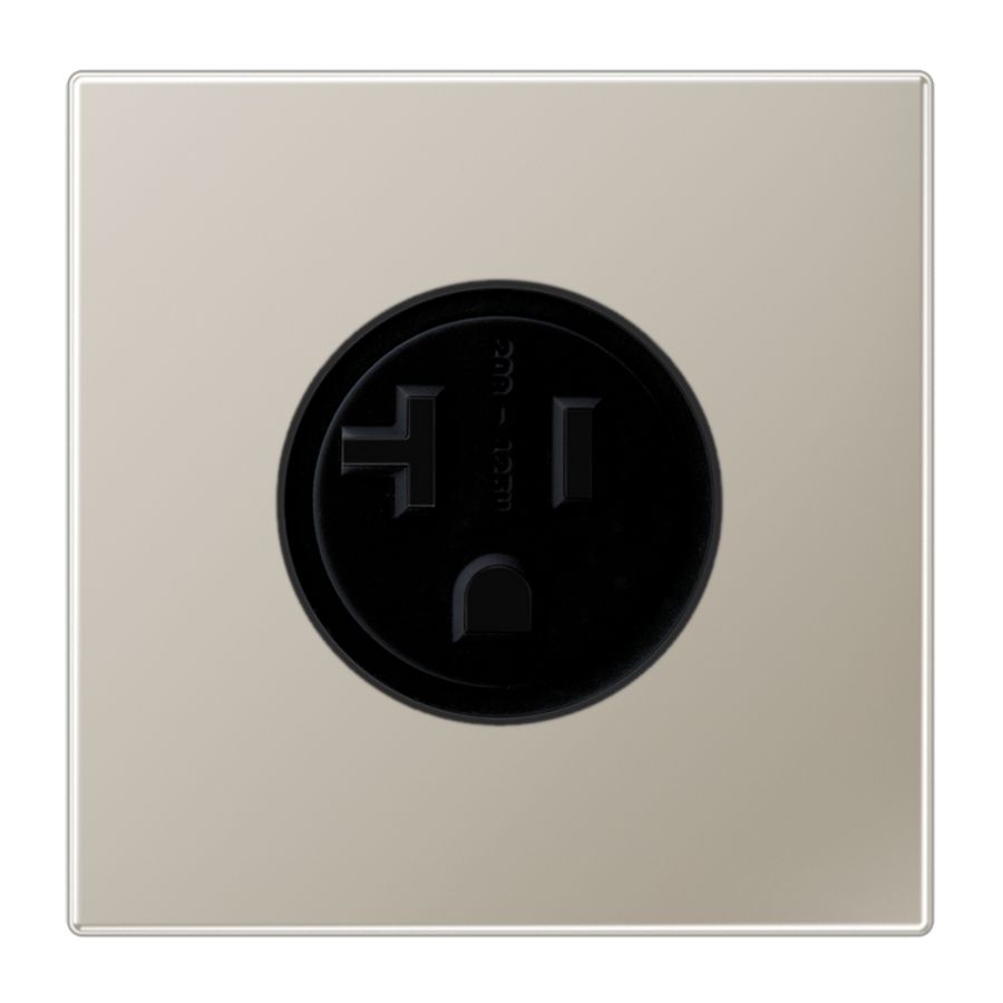 Wandcontactdoos US-Nema 20A LS edelstaal