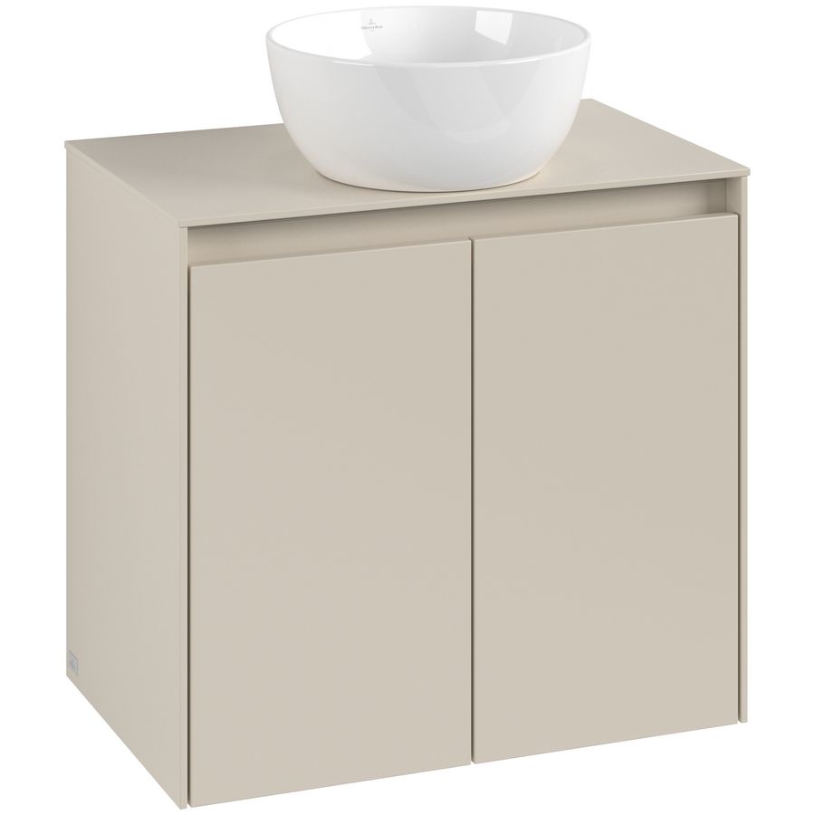 Wastafelonderkast Collaro 600x548x380mm Cashmere Grey C150B0VN