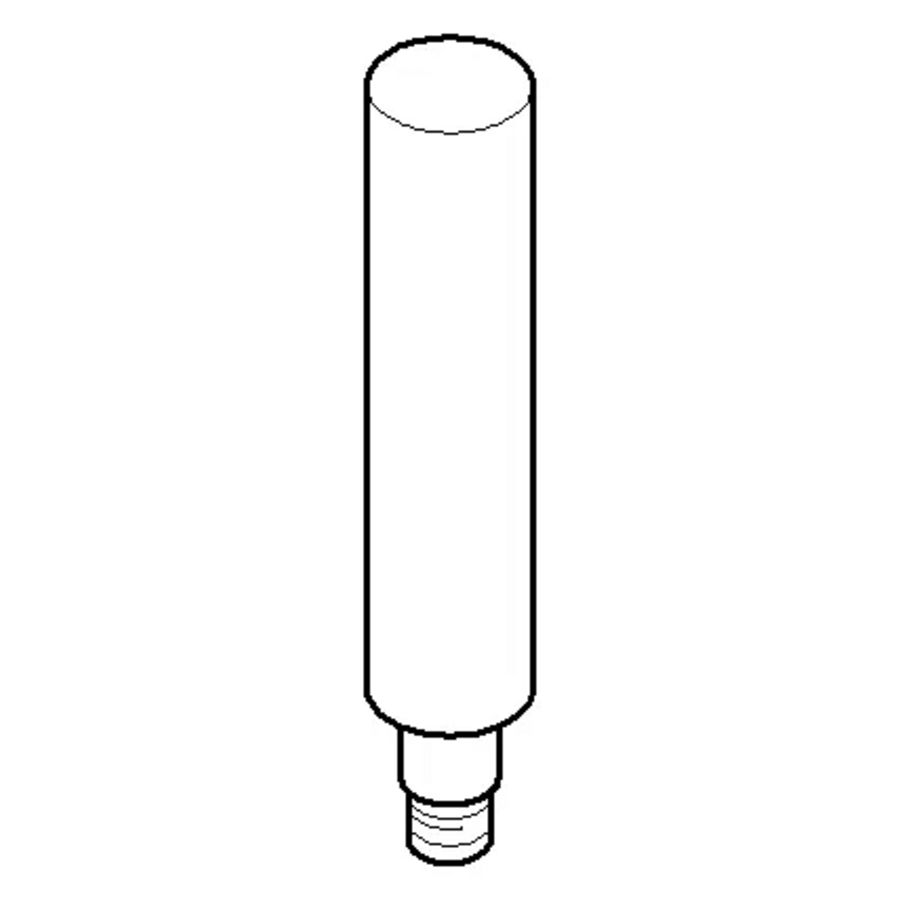 Greep Hendel 10x56mm Champagne gebors. (22kt Goud)