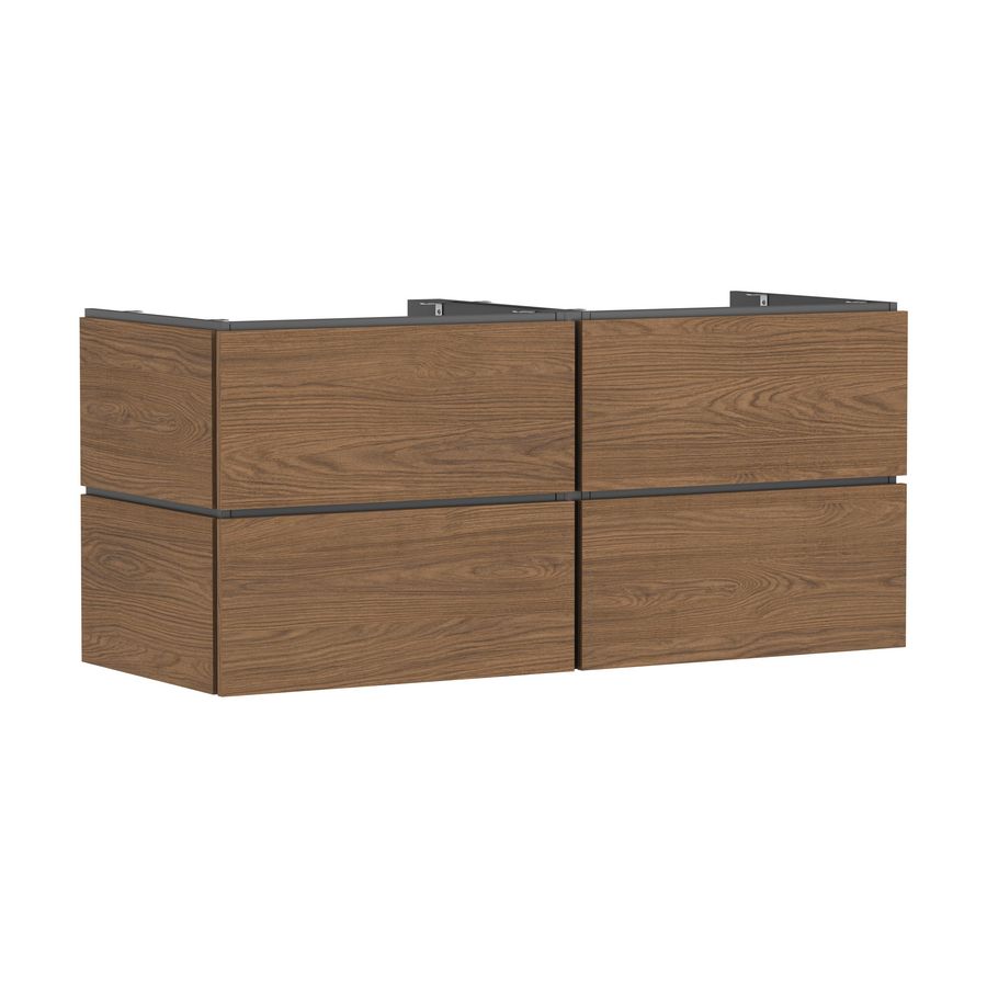 Badmeubel Xilesa E 1375/550 4lade PushOpen wastafel gesl CAO