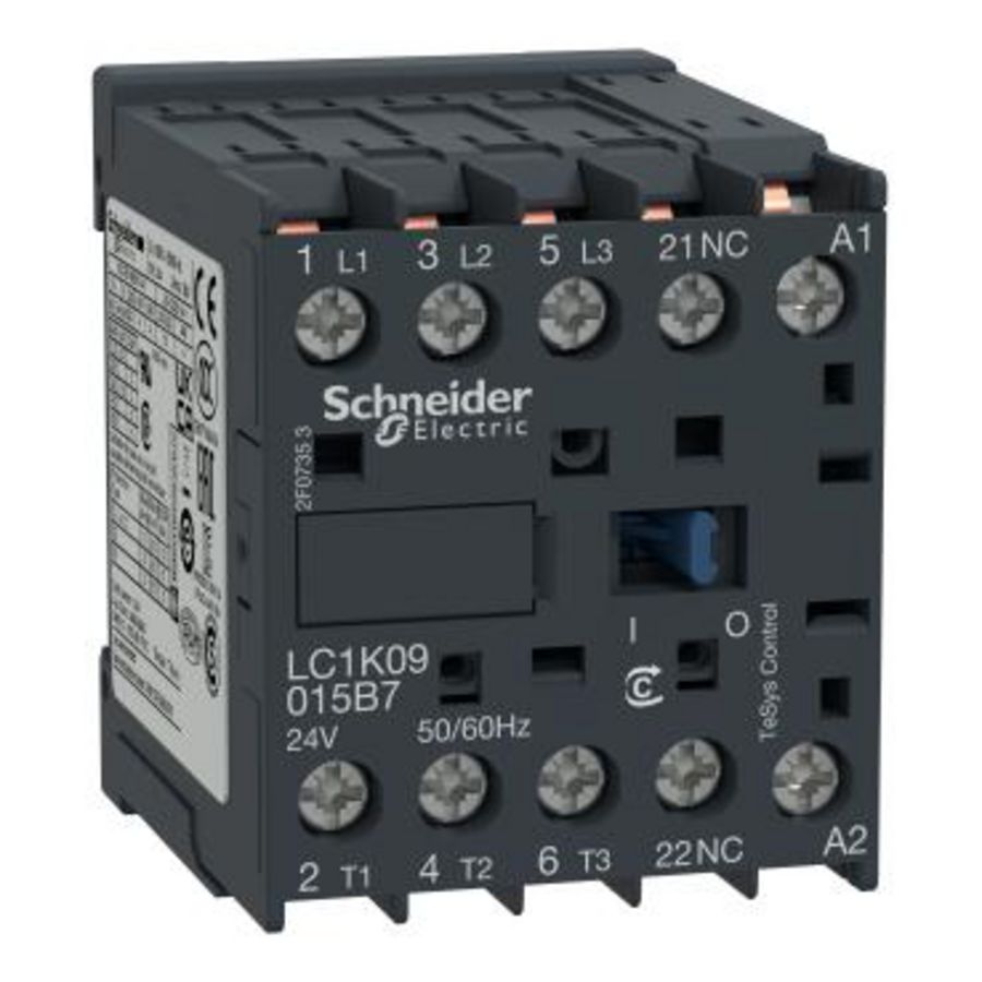 Contactor 3M HC 1V AC-3<=440V 9A Stuurspanning 24V A K