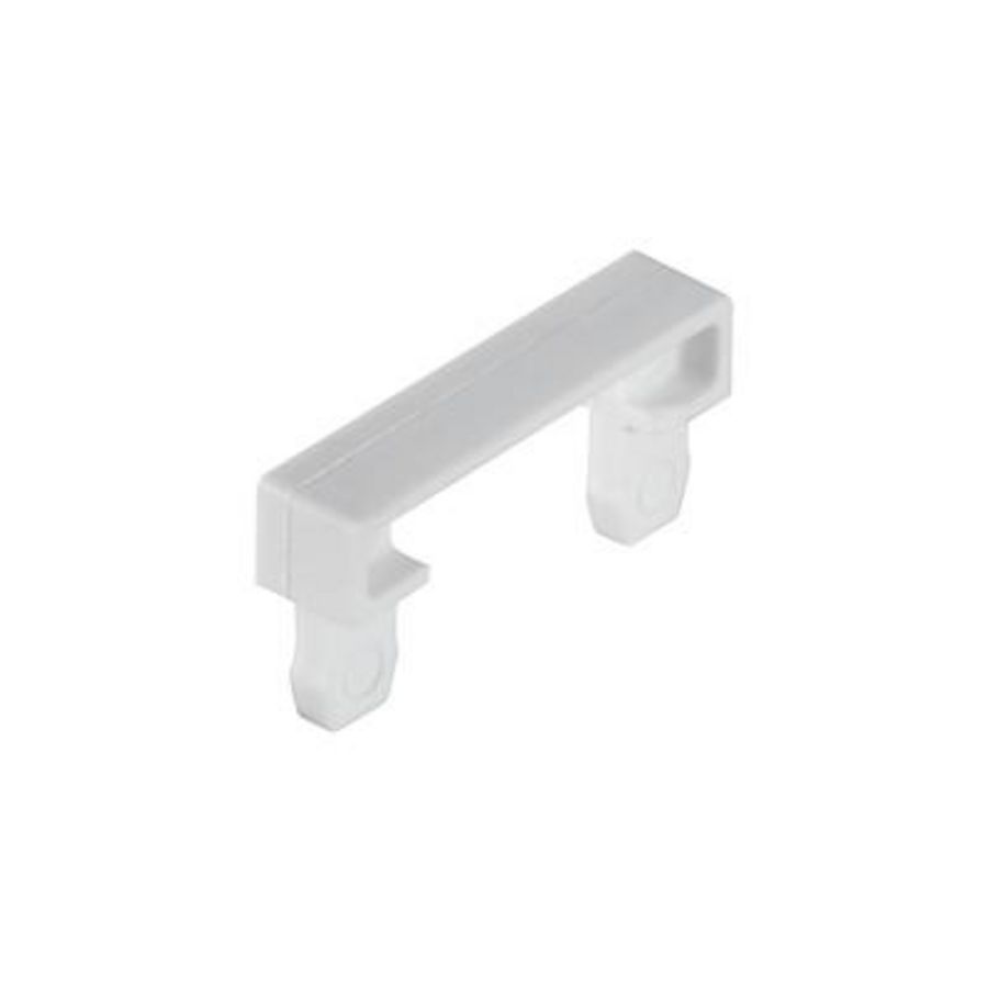 Afsluit- eindplaatwit PA 66 h:19.8mm b:4.5mm d:9 VVE=50