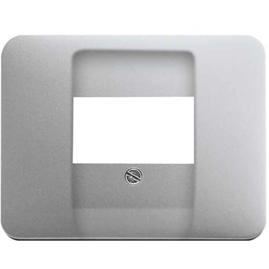 Centraalplaat luidsprekercontactdoos/TAE/USB a-titanium (1766-266)