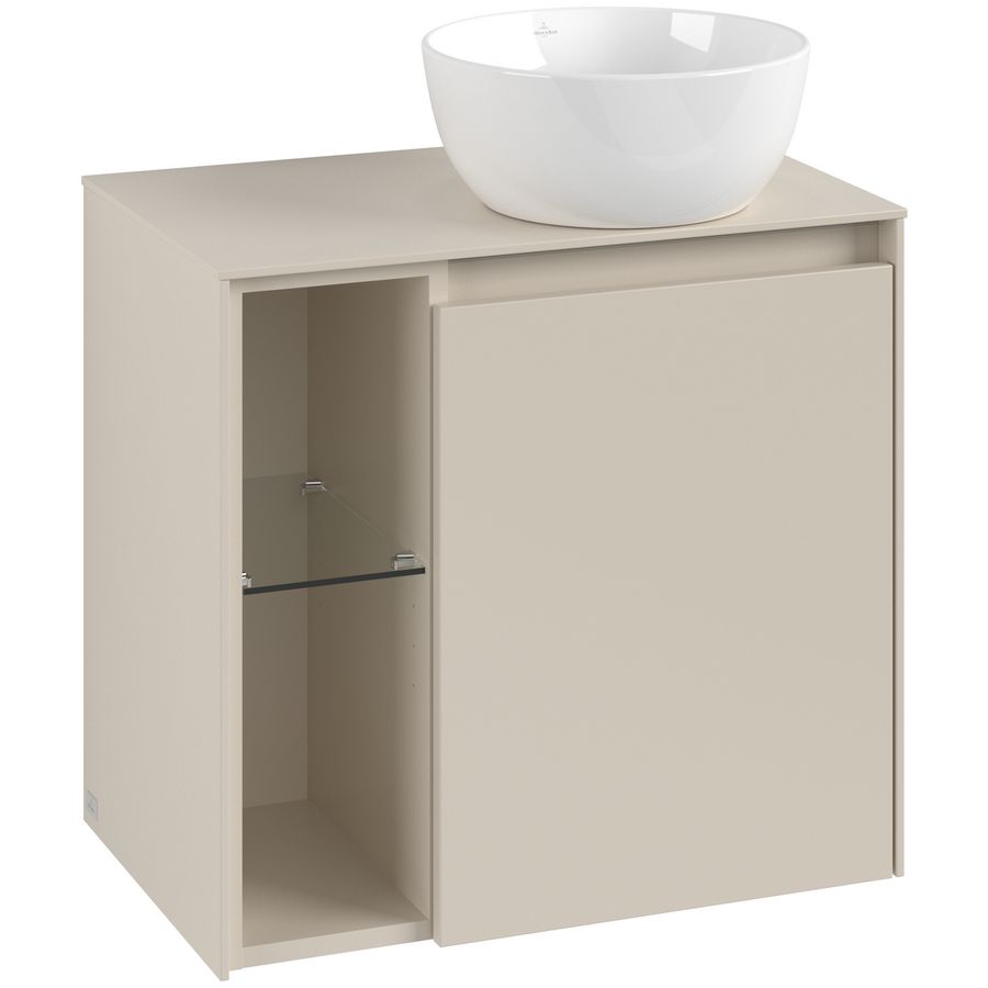 Wastafelonderkast Collaro 600x548x380mm Cashmere Grey C151B0VN