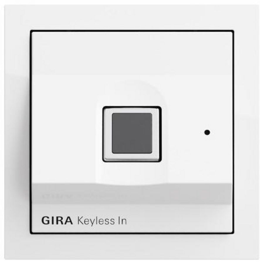 Gira Keyless In Fingerprint-mod. System 70 zuiver wit