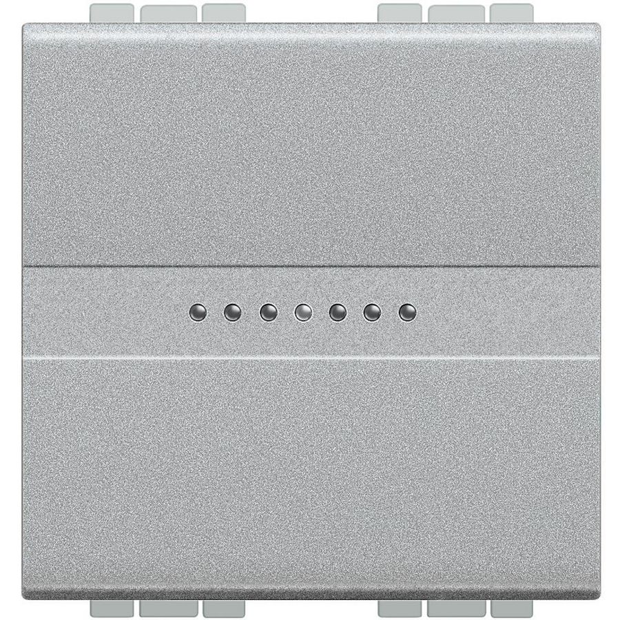 Kruisschakelaar Tech axiaal 2 modulen Livinglight