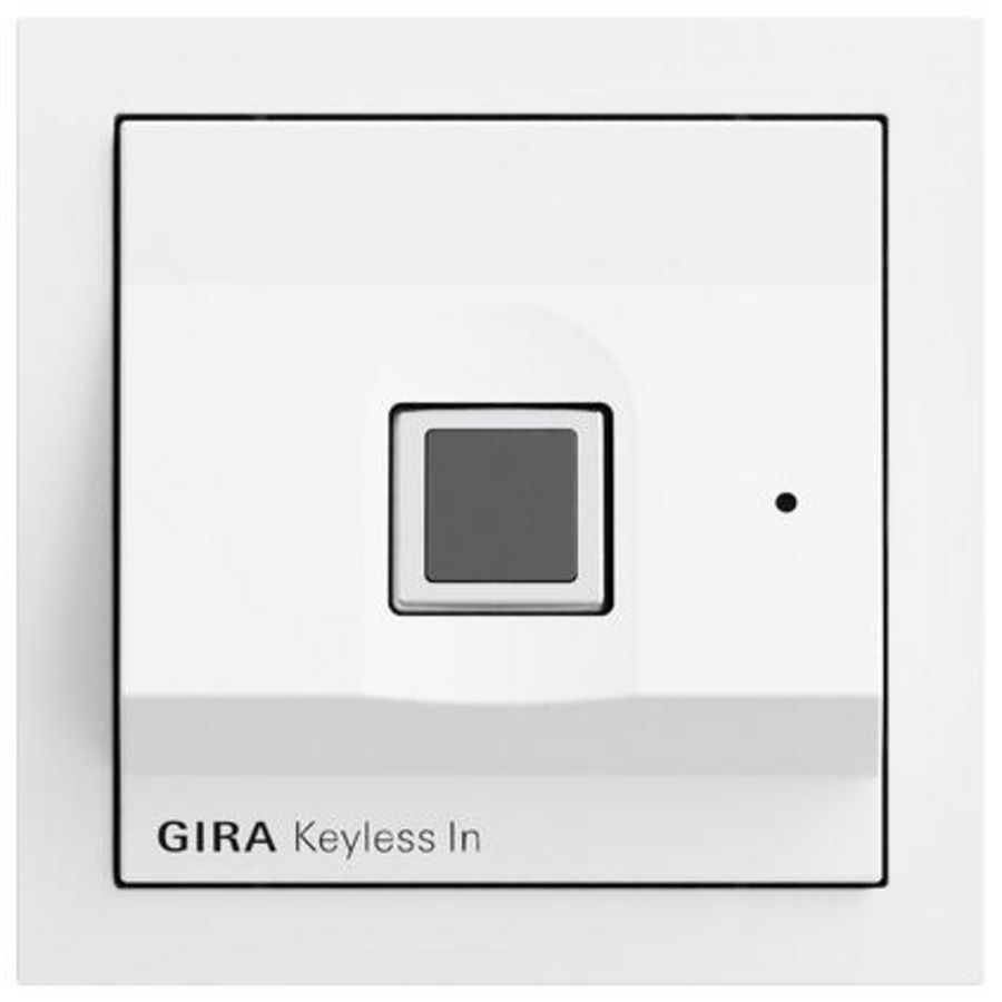 Gira Keyless In Fingerprint-mod. System 70 zuiver wit m(gel.)