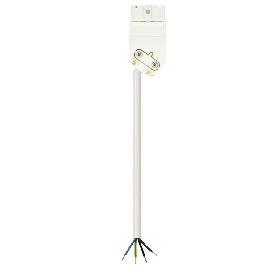 Aansluitsnoer GST15I4 male 1,5mm² 100cm CCA wit VVE=50