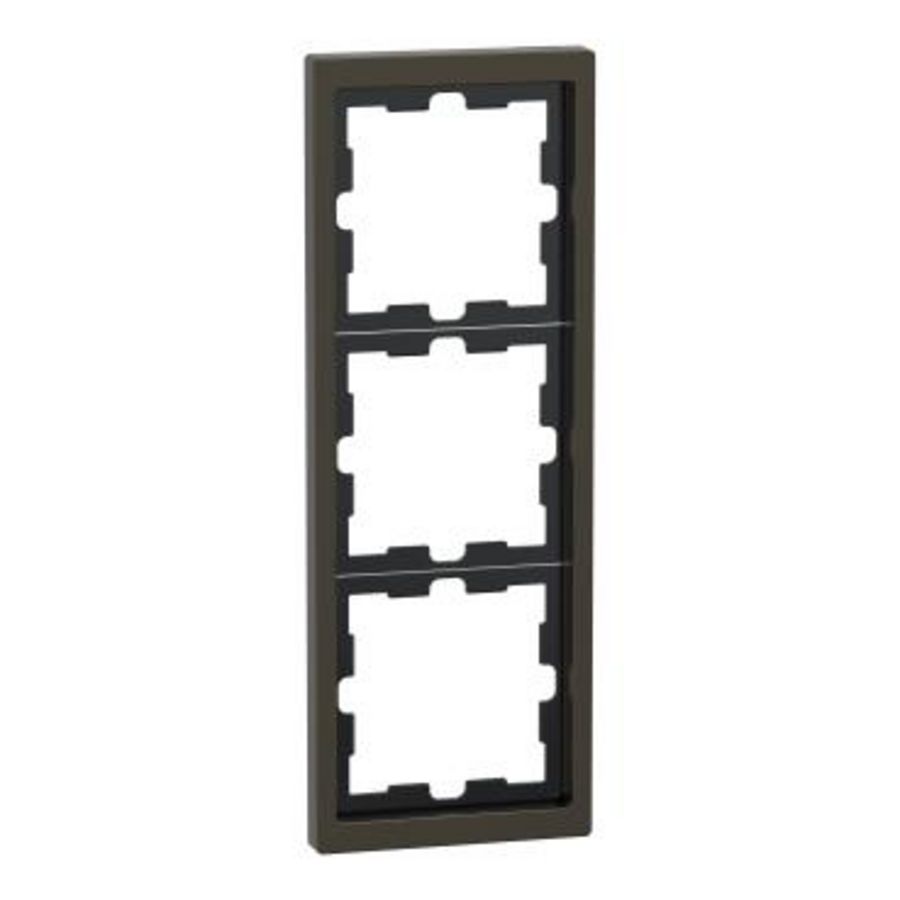Afdekraam D-Life 3-voudig Metaal Mocca metallic Systeem D