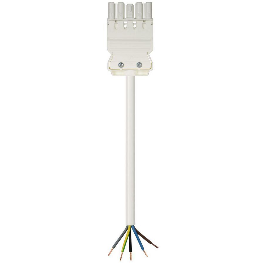 Aansluitsnoer GST18I5 female 1,5mm² 100cm B2CA wit VVE=30