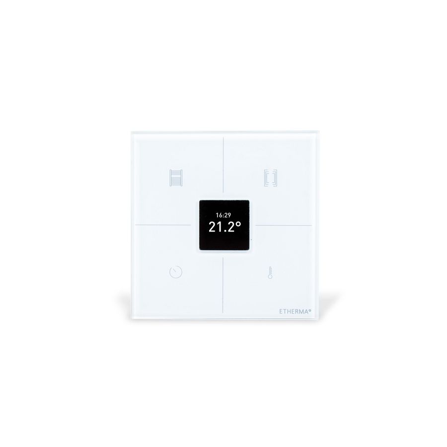 eTOUCH HYBRID Inb. Thermost. Touchpad Weekpergr. 18-25gr.C 1
