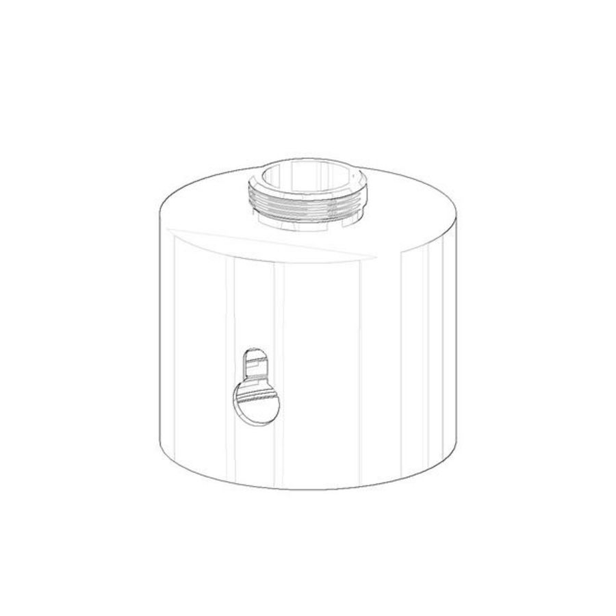 Pompje Opname, w 60x49mm D Platinum gebors. 90101052500-99