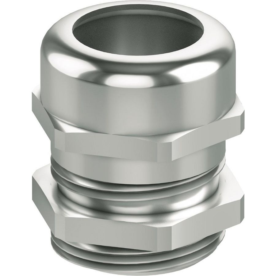 Wartel M25x1,5 11-18mm Messing vernikkeld VVE=10