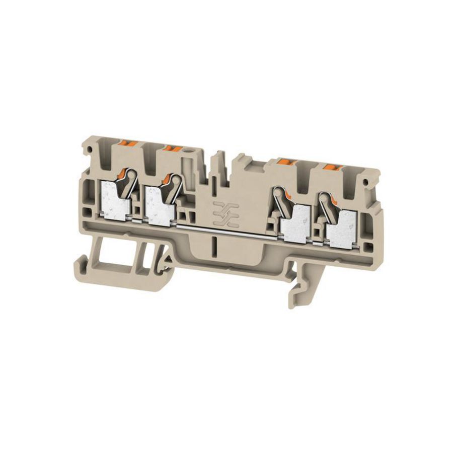 Doorvoerklem d.beige 2.5mm2 24 A 800 V 1521690000 VVE=100