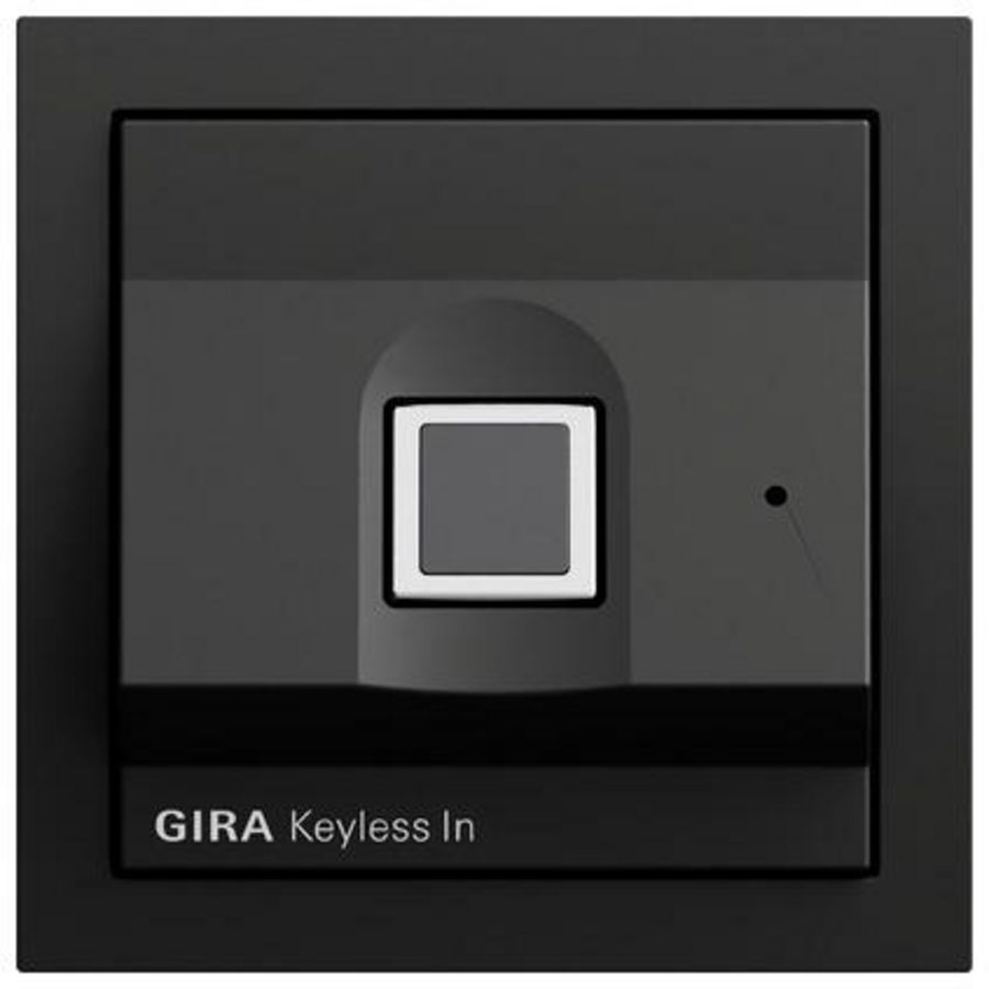 Gira Keyless In Fingerprint-mod. System 70 zwart m(gel.)