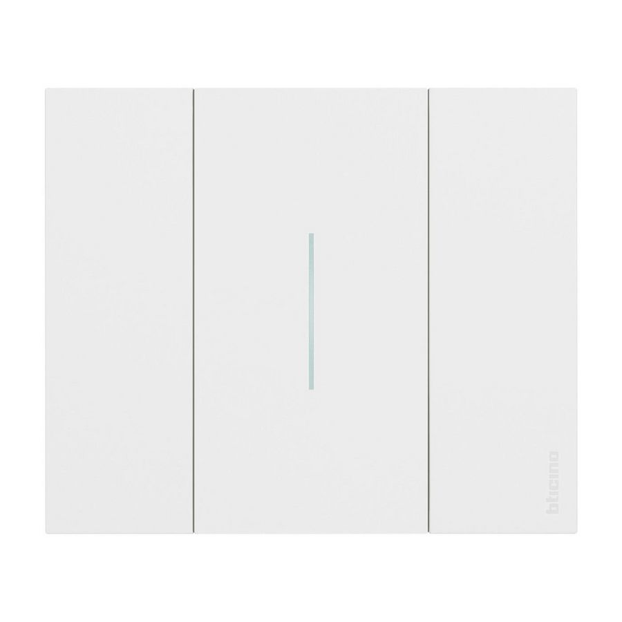 Afdekplaat 2 modulen wit K4702 LivingNow