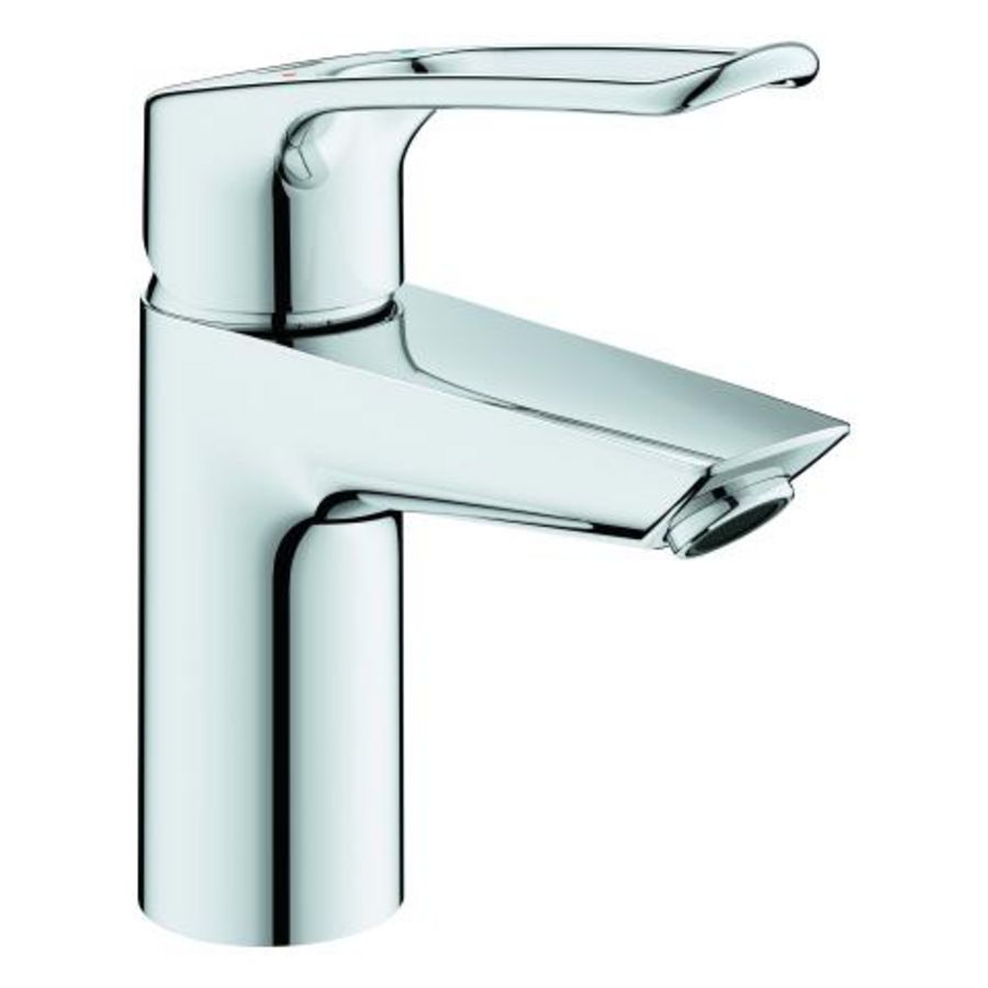 Eurosmart S-size wastafelmengkraan open greep incl. push-open plug 1.1/4" (prof)