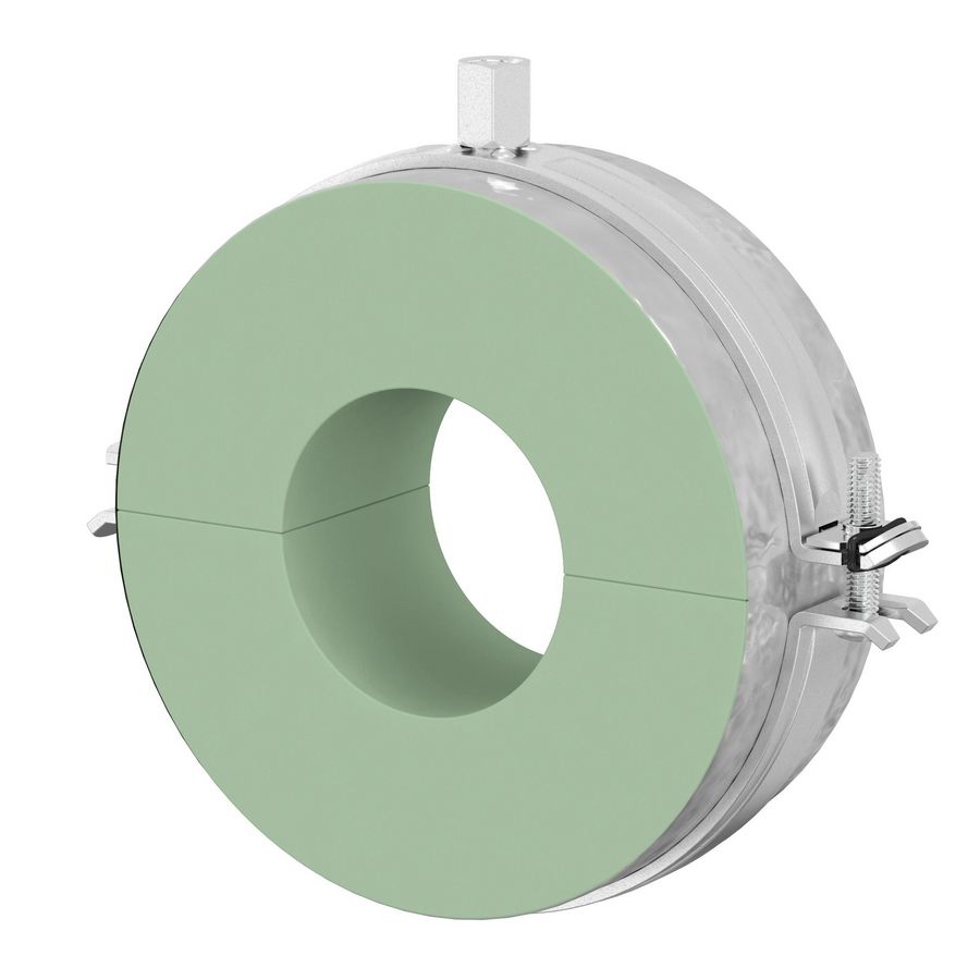 Isolatiebeugel / Pijpbeugel FlamcoFix CC30 (30mm PIR isolatie) M8/10 Ø42mm VVE=10