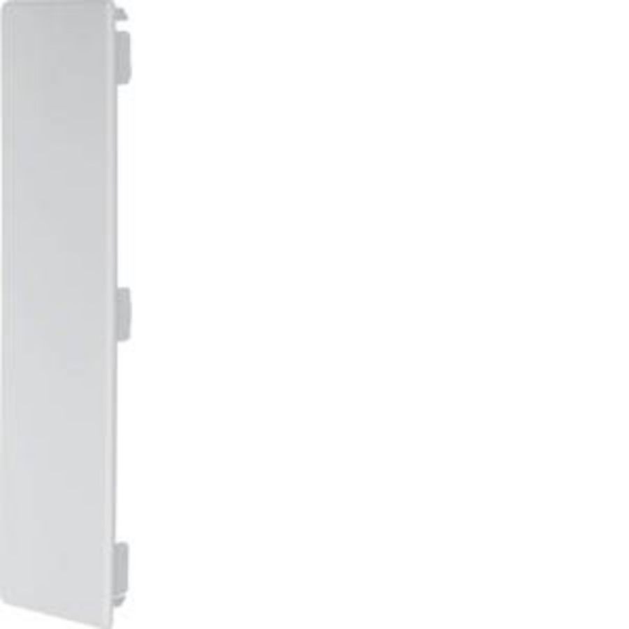 Eindplaat voor goot 60x230mm LF/FB lichtgrijs