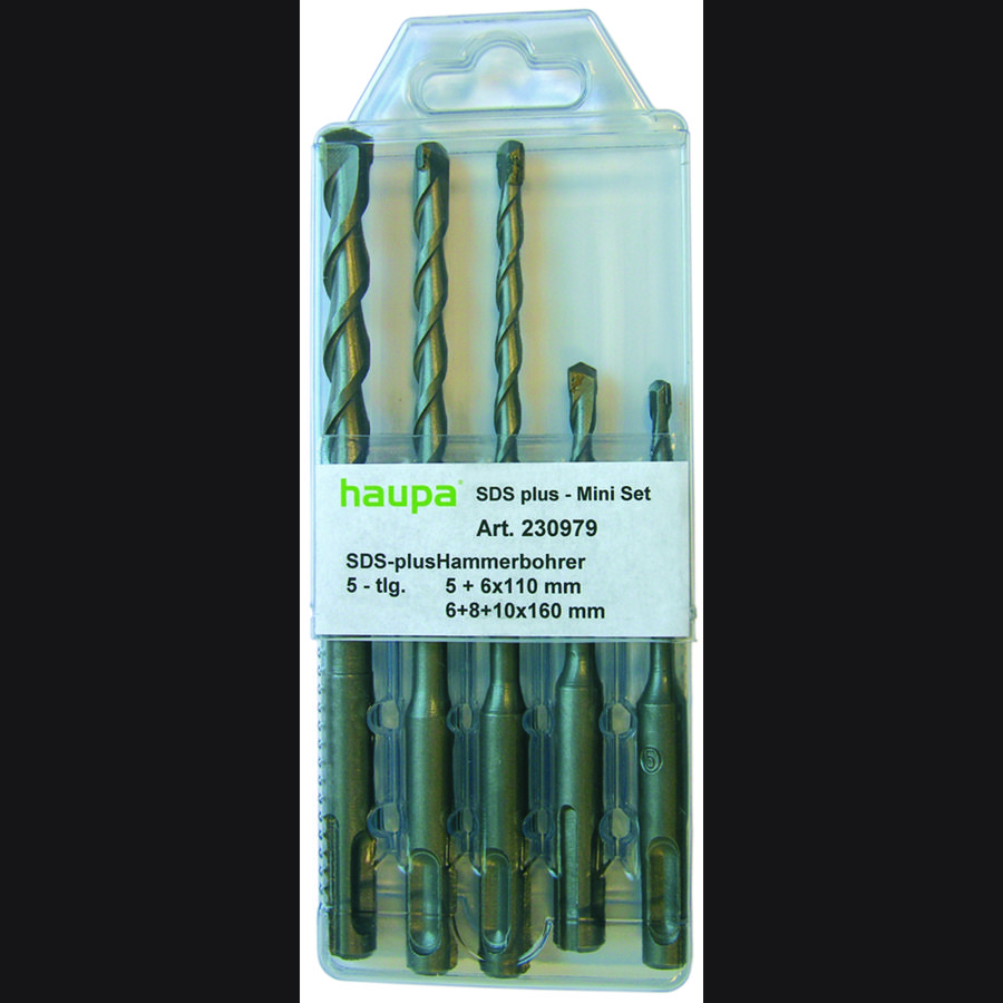 Betonboren set SDS-plus 5-delig