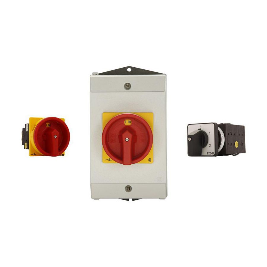 Hoofdschakelaar 6-polig +1MC+1VC 160A HOLD-functie 90° 200127