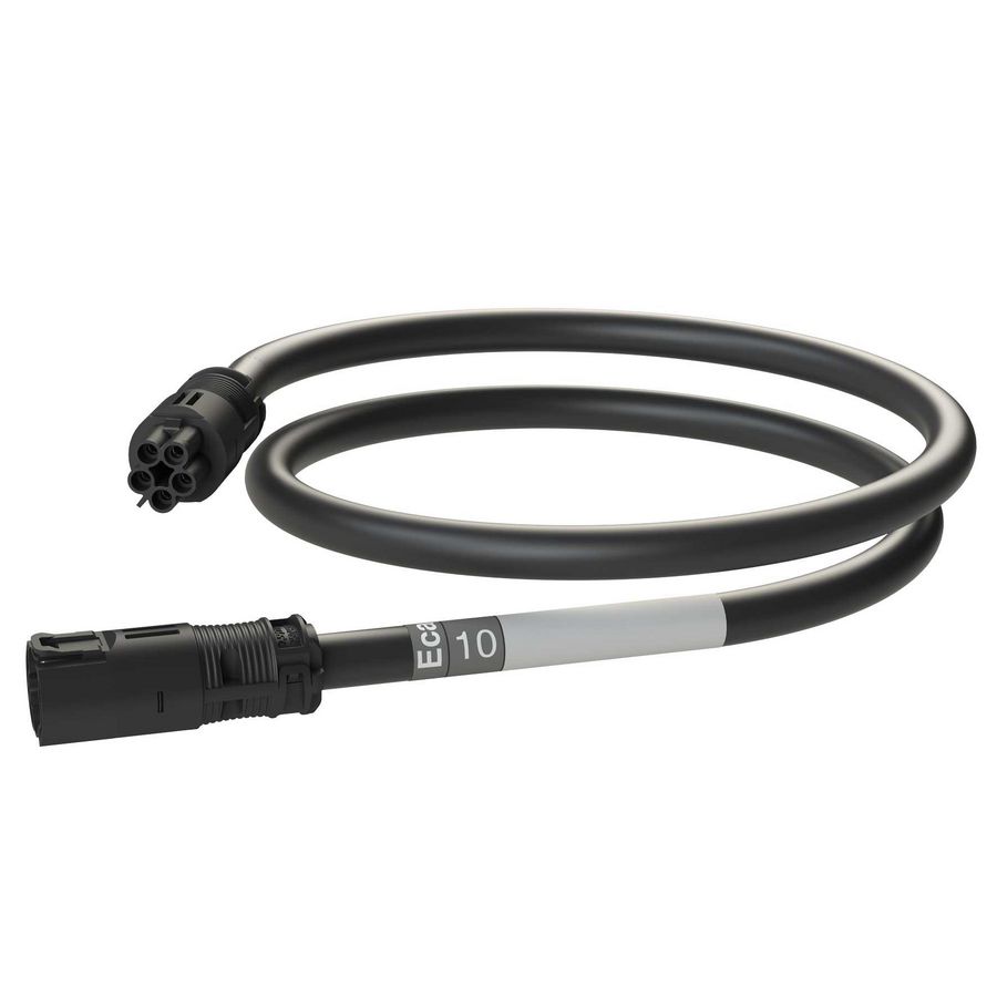 Koppelsnoer AW 10m 5G2,5 zwart Eca VVE=5