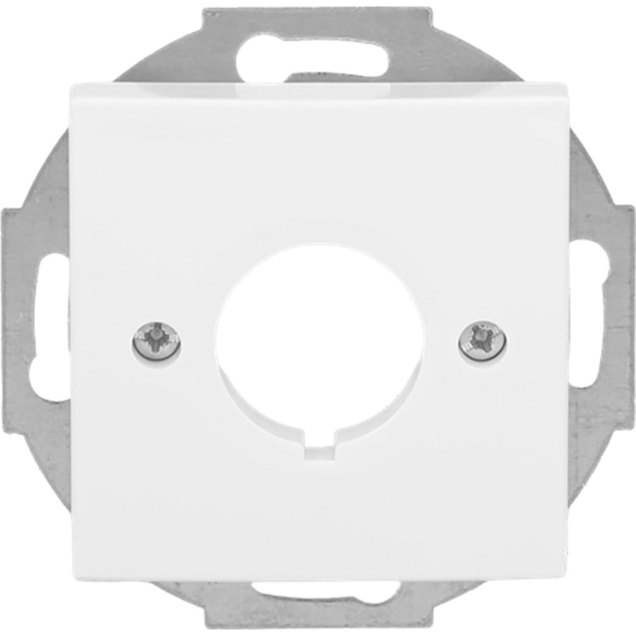Centraalplaat neutrik XLR-D serie SI-B-alpinwit (2553-914)