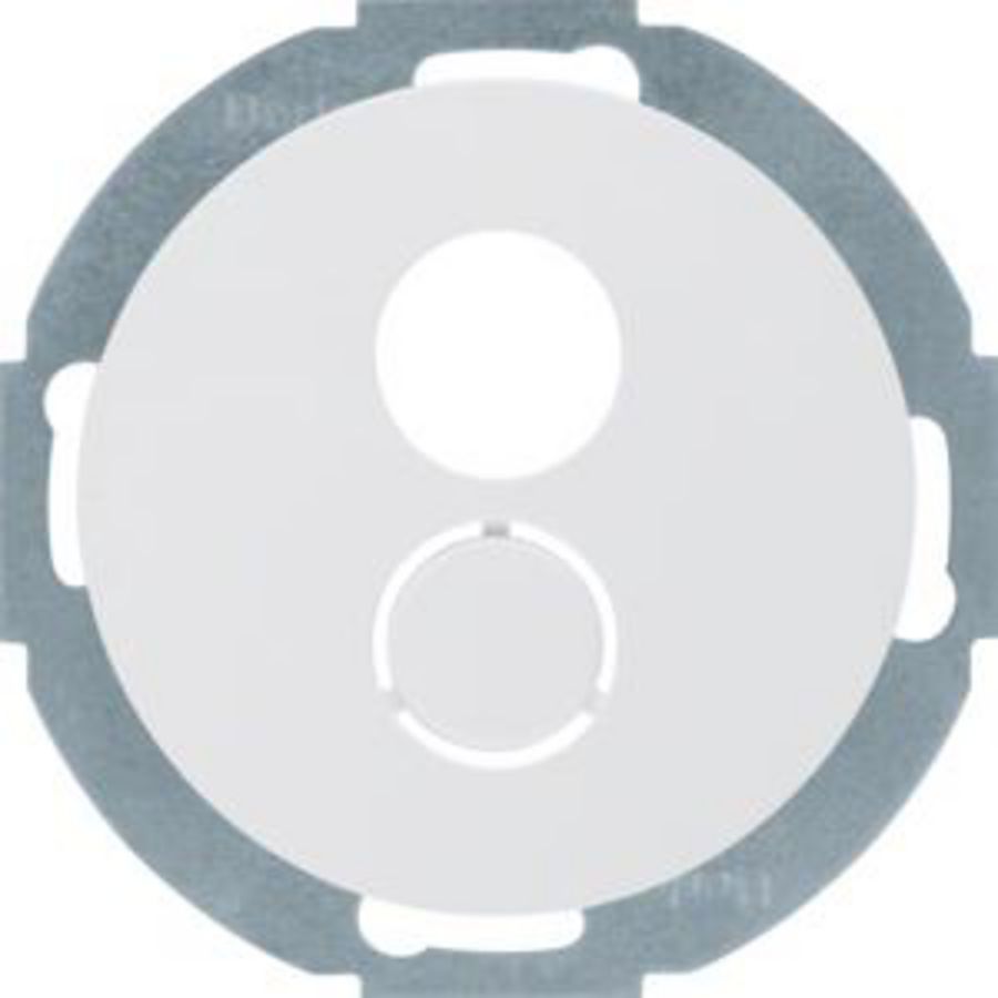 Centraaldoos luidspreker-wcd berker R.Classic polarwit