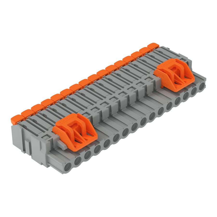 1-draads female steker Hendel Push-in CAGE CLAMP VVE=25