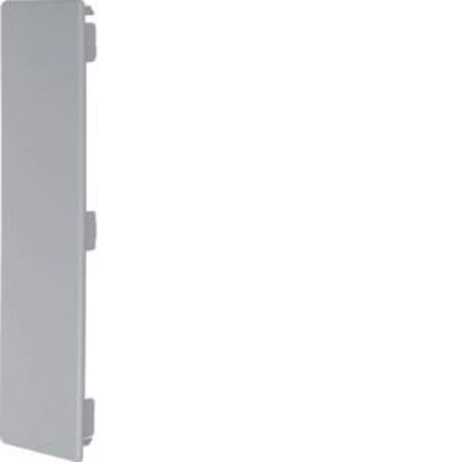 Eindplaat voor goot 60x230mm LF/FB grijs