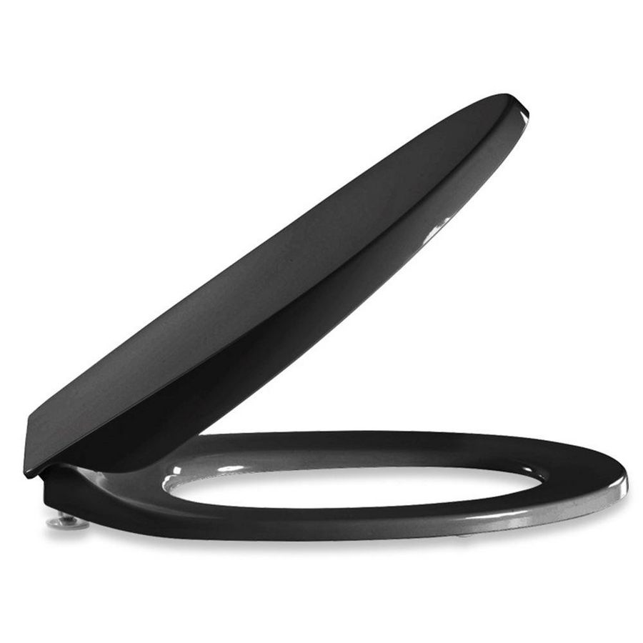 Closetzitting CALMO zwart softclose boutlengte 60mm D15