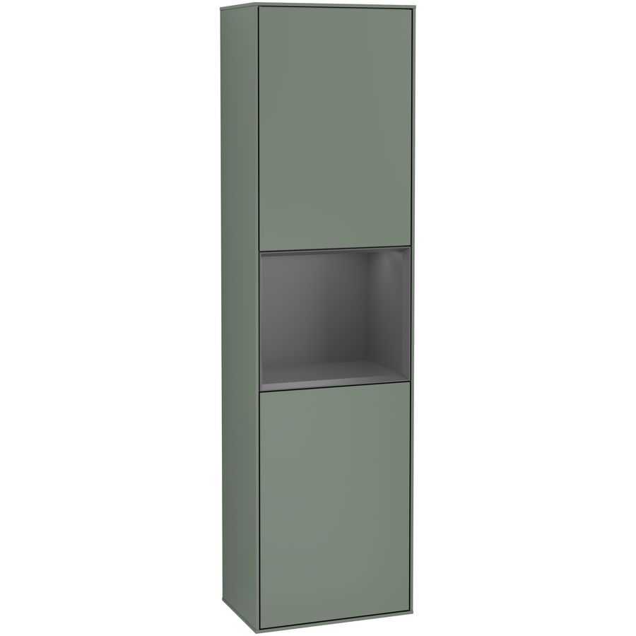Hoge kast Finion 418x1516x270mm Olive Matt Lacquer F470GKGM
