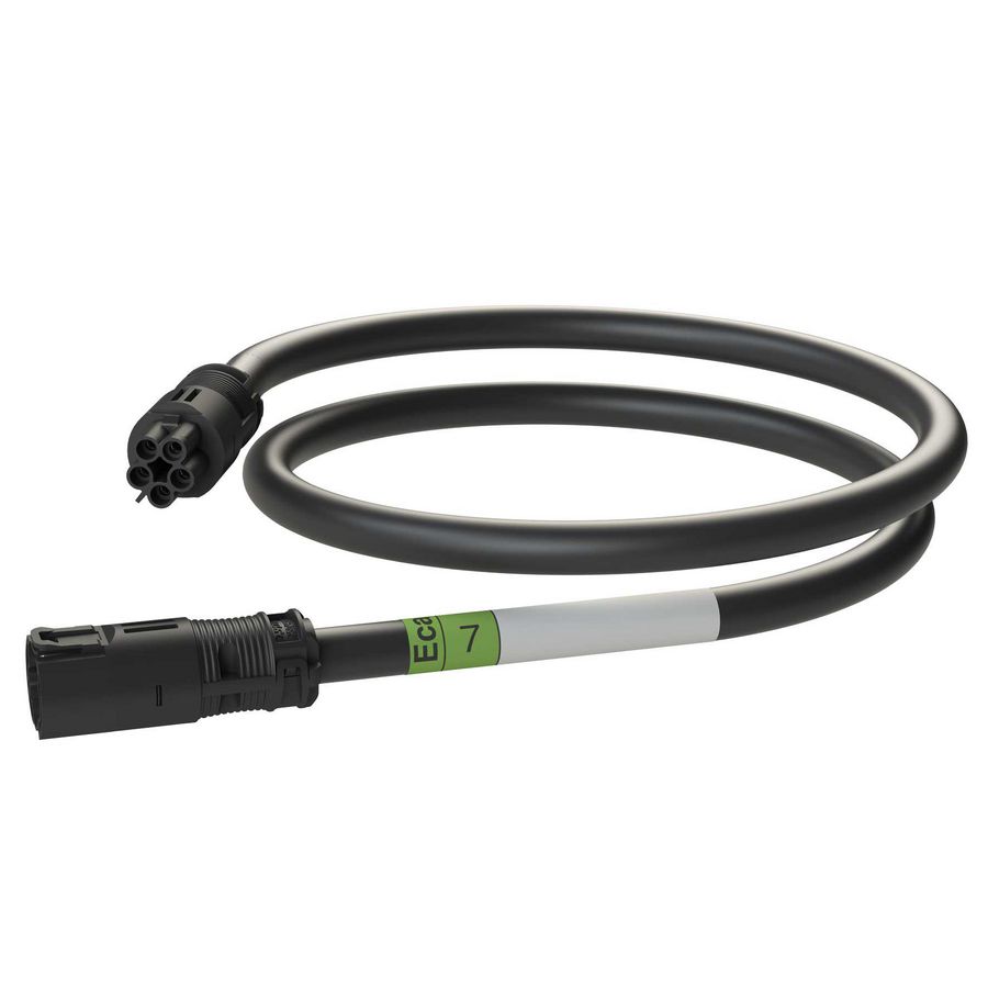 Koppelsnoer AW 7m 5G2,5 zwart Eca VVE=5