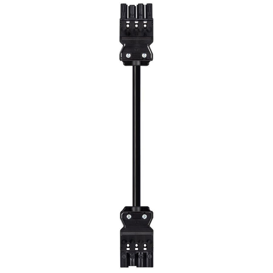 Koppelsnoer GST18I4 1,5mm² 300cm PVC ECA zwart